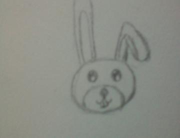 教你们画小兔子