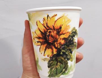 鲜花杯-向日葵
