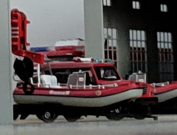 消防冲锋舟模型