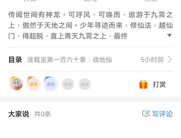 新人写手，精心之作，望看官们进来捧场