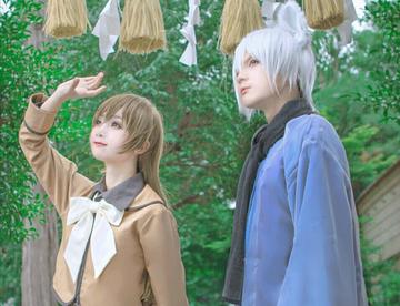 ( •̀∀•́ ) 元气少女缘结神cosplay哦～