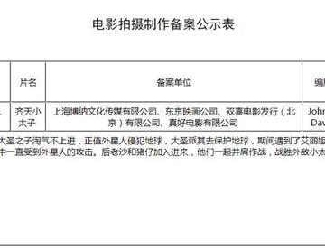 中日美要合拍西游记动画电影，这个故事简介我先告辞了