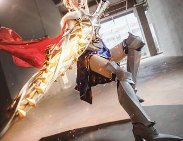 【cos】fate grand oder 白枪呆喜欢吗