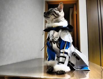 日本网友给自家猫穿上COS服，这些角色你认得全么？