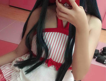 艳后情人节女仆cos