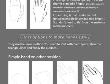 超级简单的手部绘画教程