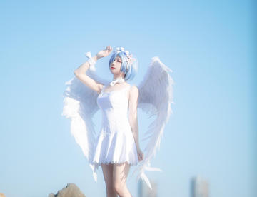 【首发】【cos正片】蕾姆小天使