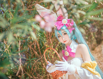 复活节初音 你选兔子还是选我！