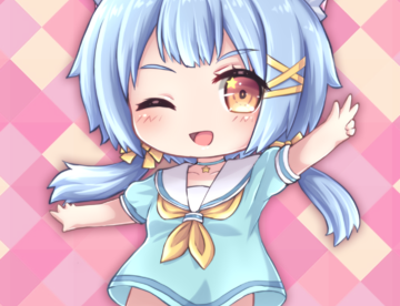 帮人画的看板娘！