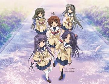 《CLANNAD》
小可爱，来读句子啊！😁