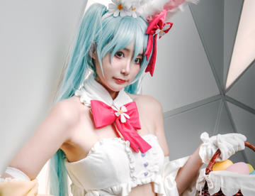 【cos场照】初音四季 春服兔耳