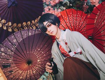 #✨黑执事夏尔喜茶屋和服Cos✨#