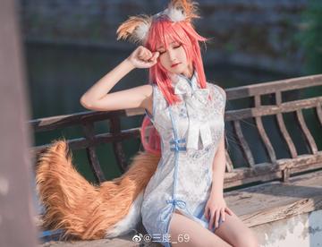 #Fate/GrandOrder##玉藻前cos##同人旗袍ver.#