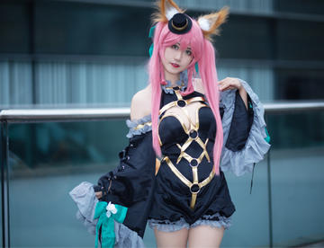 【cos正片】玉藻前漆黑魔术师
