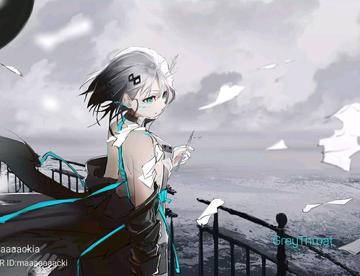 (明日方舟  灰喉同人)——虹销雨霁