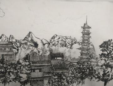 终于把这玩意画完了