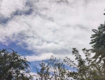 坐车时随拍天空