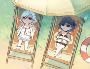 阳光浴