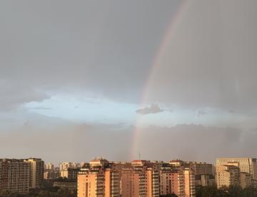 雨后的风景