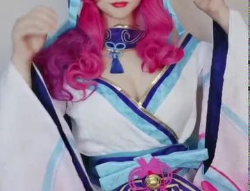 【首发】【cos视频】阿狸 灵魂莲华cosplay小视频
