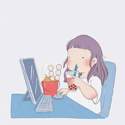 羡慕成天喝露水的人